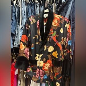 Tuckernuck Baroque Floral Smoking Jacket